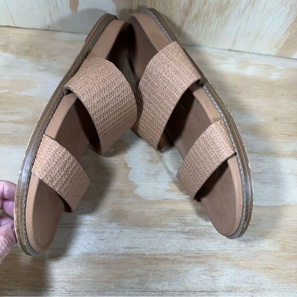 Joie Nimble Tan Vegan Leather Slide Sandals Women’s Size 9.5 - Picture 3 of 8